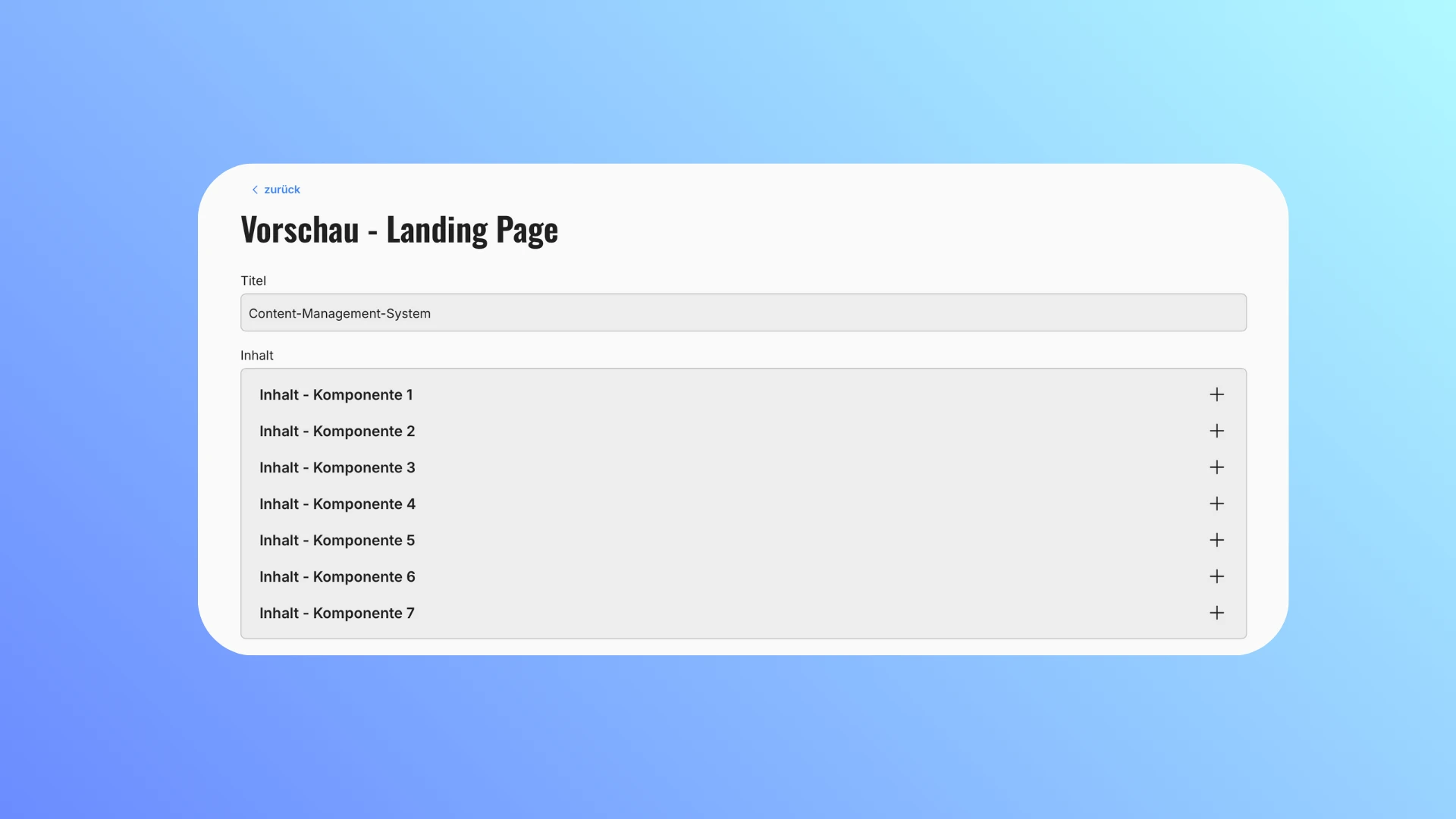 Einfach und schnell Landingpages im eigenen Webseiten-Design mit dem CMS von Neuvernetzung erstellen.